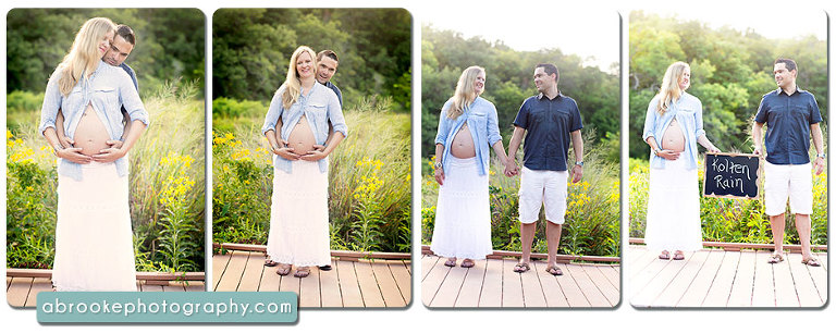 maternity photograph of mother and husband